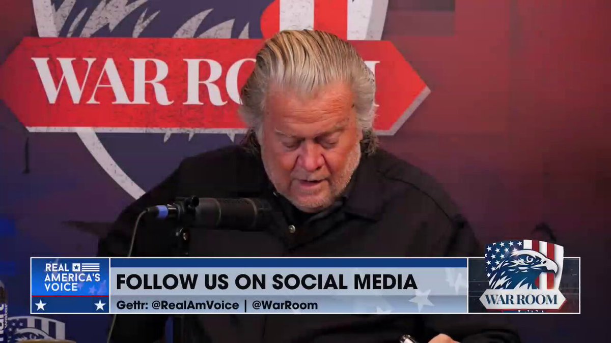 STEVE BANNON: There may be a misunderstanding of what's going on in Lebanon and what's the agreement of Israel already to be at least party to this, not a direct negotiation, but the ceasefire in Lebanon has to take hold. Also rumors about the Chinese Communist Party they were absolutely very essential to get us where they are today.