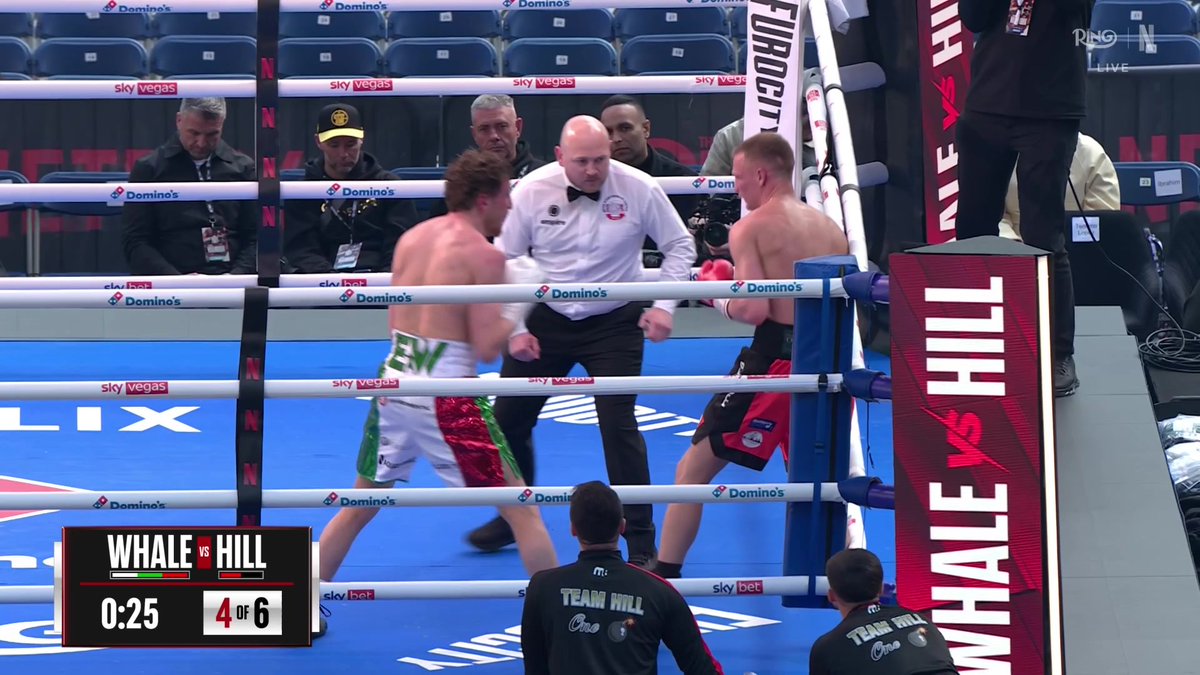 THE REF HAS SEEN ENOUGH! Elliot Whale defeats Tom Hill via 4th round TKO 🥊 #FuryMakhmudov LIVE only on Netflix 2 PM ET | 11 AM PT | 7 PM UK