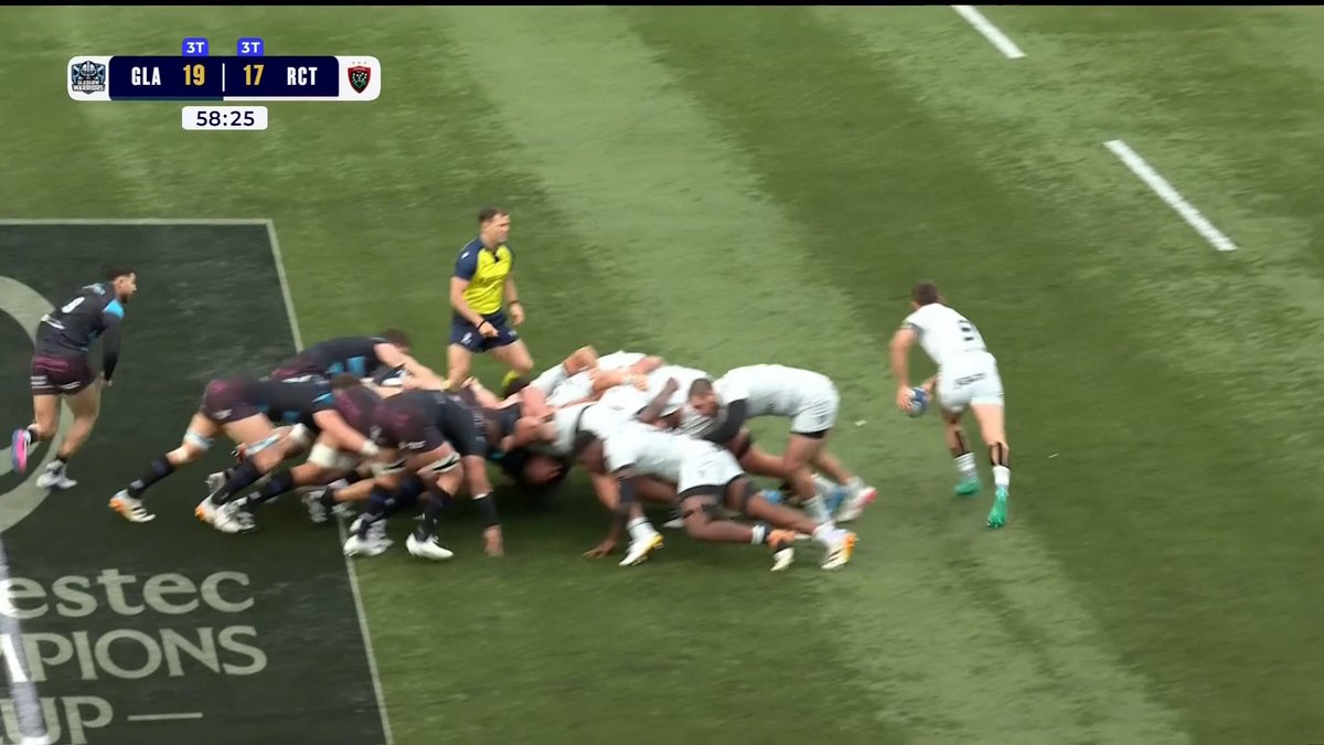Honestly didn't think Brex could move that fast. What a solo try! Potential upset on here in Glasgow. #GLAvRCT