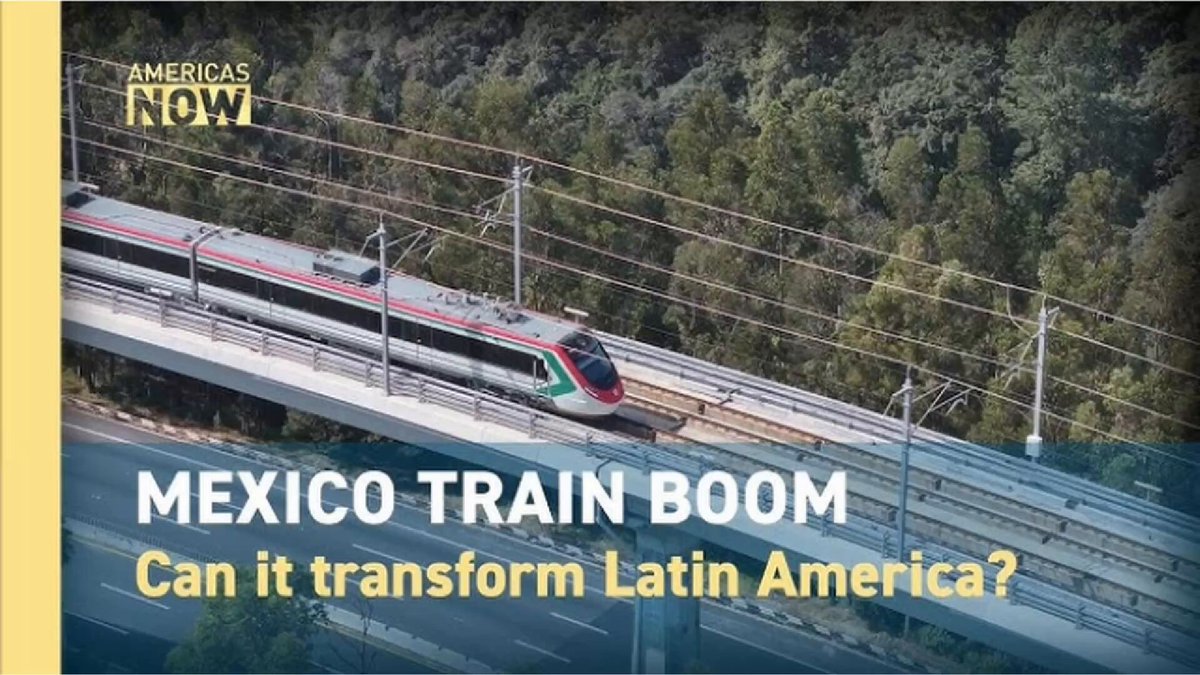 🇲🇽🚄 While the corporate media vomits hit pieces against Mexico, China's CGTN drops a fantastic video on Mexico's railway boom, covering the history of trains in Mexico from their creation, through their privatization and extinction, to their revival under the 4th Transformation.