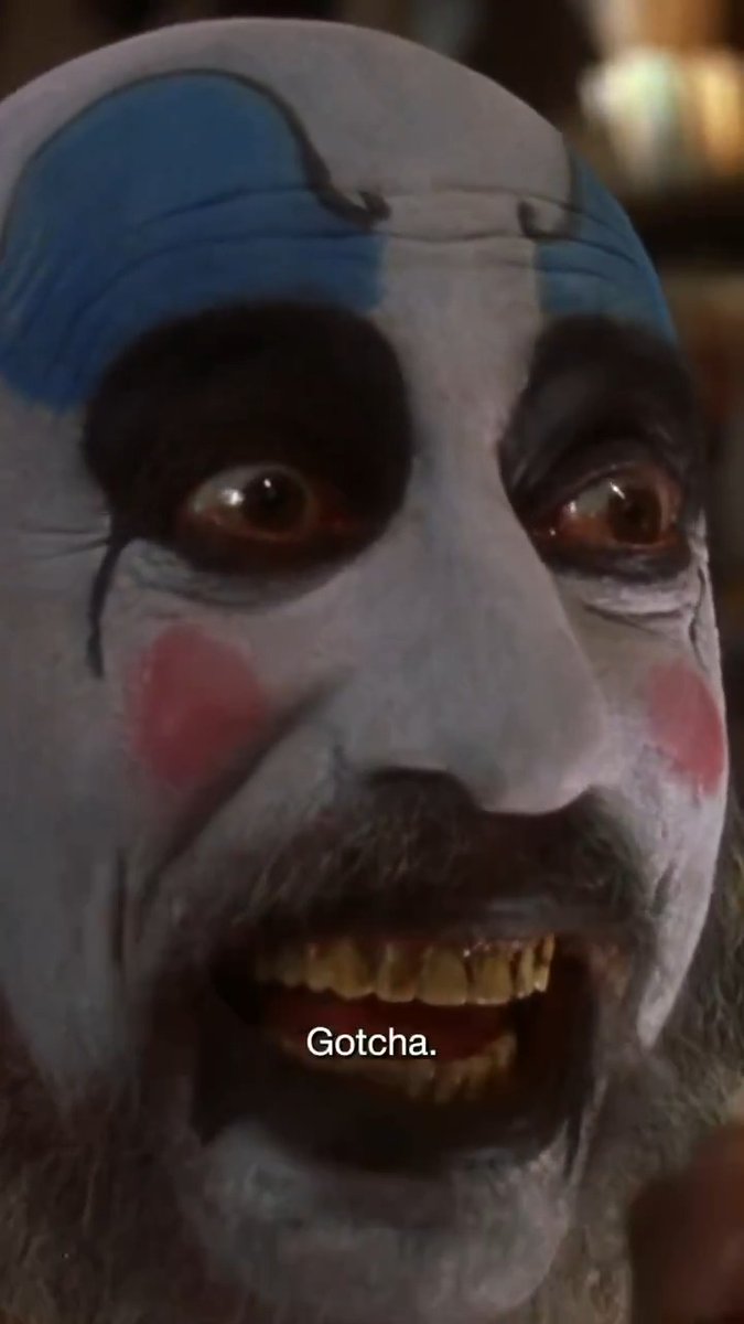 Captain Spaulding knows how to give a warm welcome. Happy 23 years to Rob Zombie's HOUSE OF 1000 CORPSES.