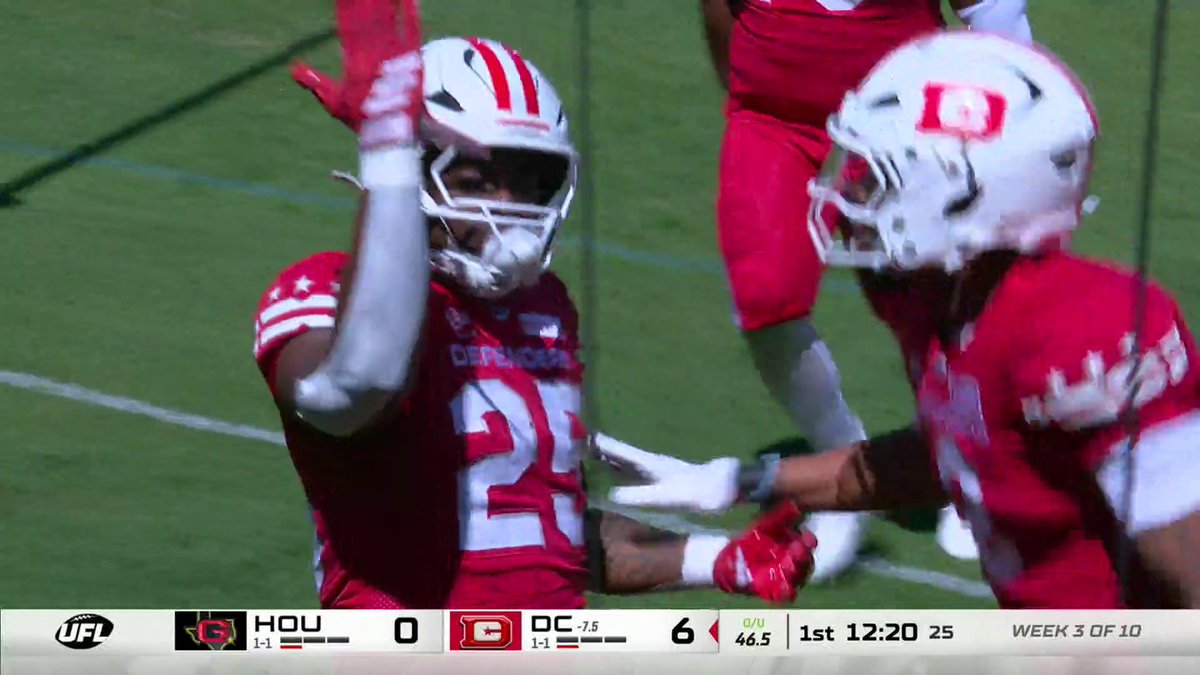 DEON JACKSON 60-YARD HOUSE CALL ๐ ๐ Watch Gamblers-Defenders on ESPN and the ESPN App ๐ฟ๐