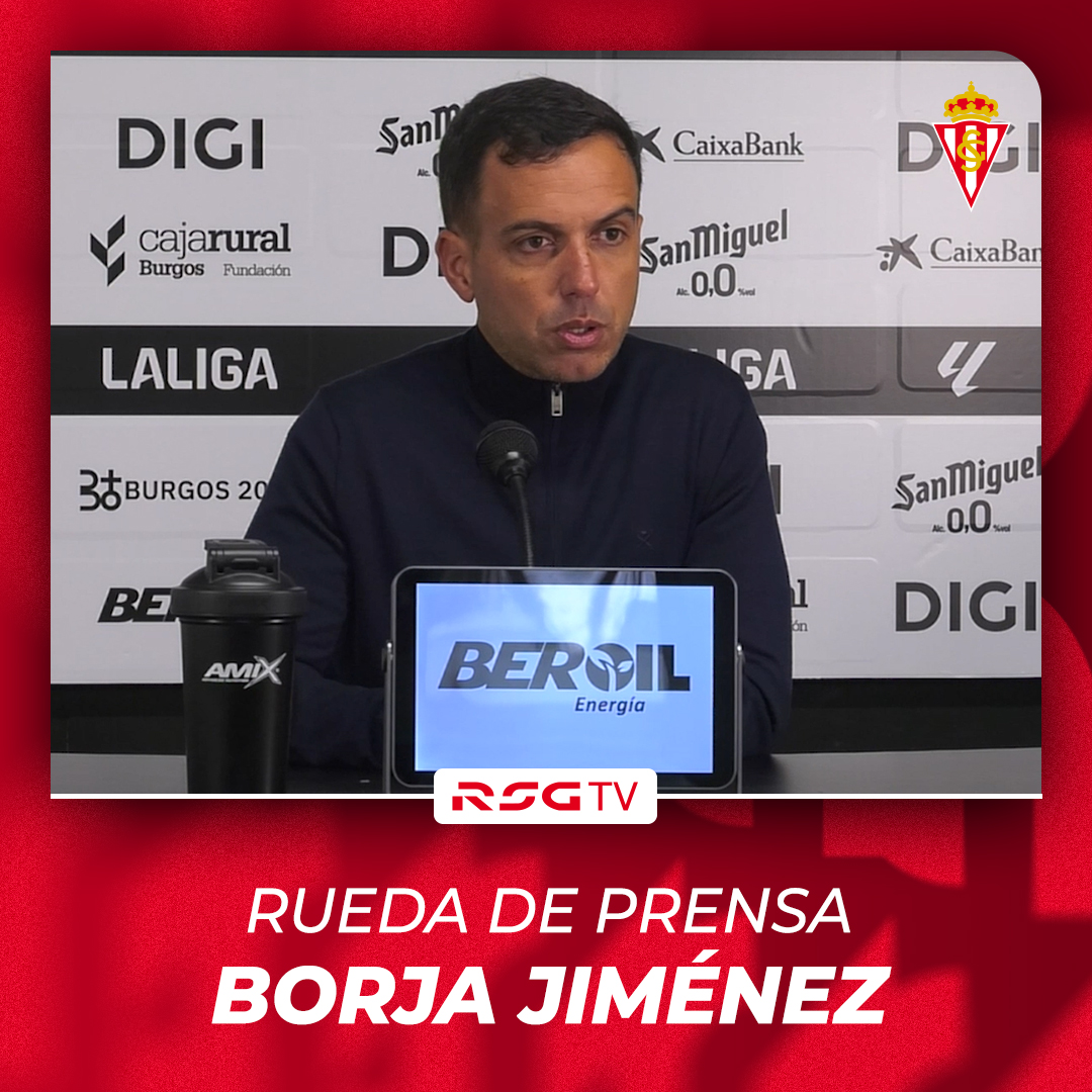 El entrenador, tras el #BurgosCFRealSporting.