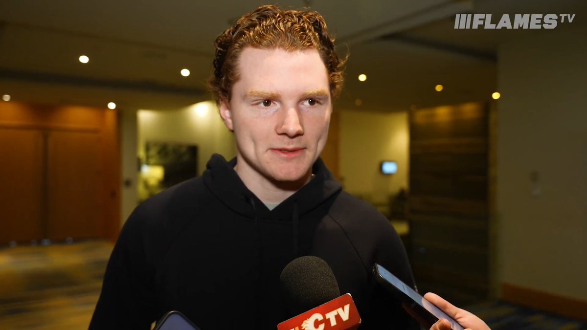 "It's been a crazy experience but just super grateful for the opportunity." Abram Wiebe speaks on getting set for his NHL debut tonight in Seattle.