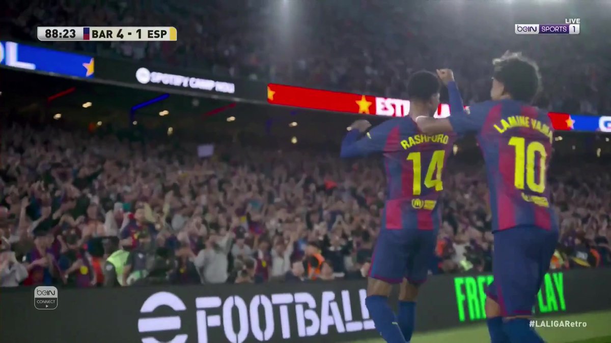 🔥⚽ راشفورد يسجل الهدف الرابع لبرشلونة ويُضاعف معاناة إسبانيول في الديربي #الدوري_الإسباني | #برشلونة | #إسبانيول