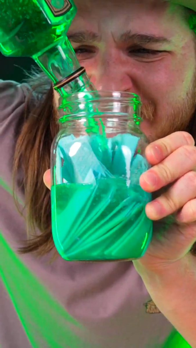 I left 5 gum in absinthe for a week