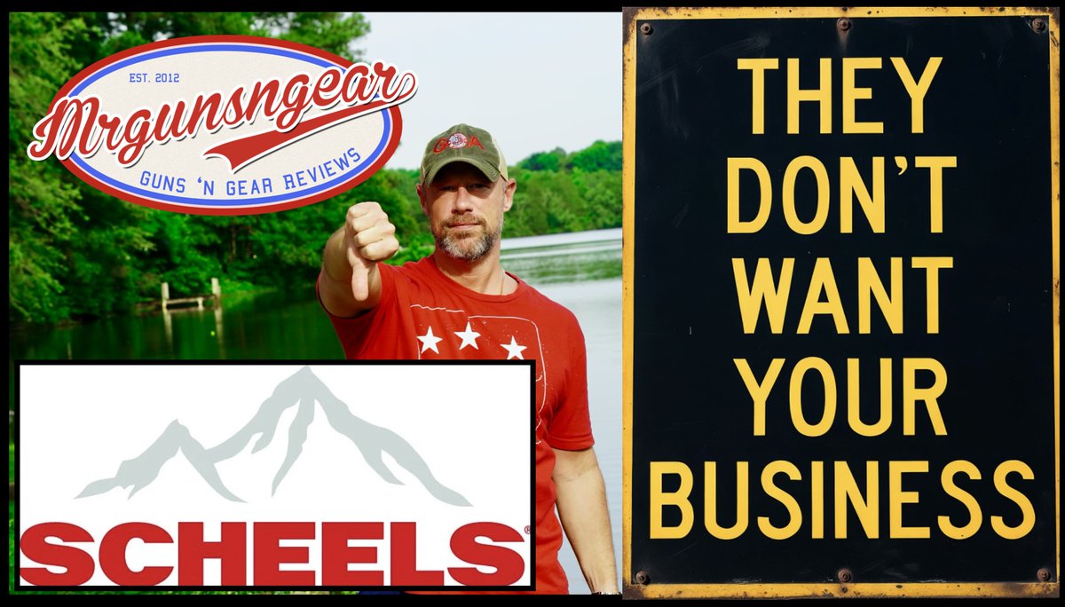 Scheels has decided they no longer want to work with this channel. I wish them good luck with that going forward... #Scheels #decisions