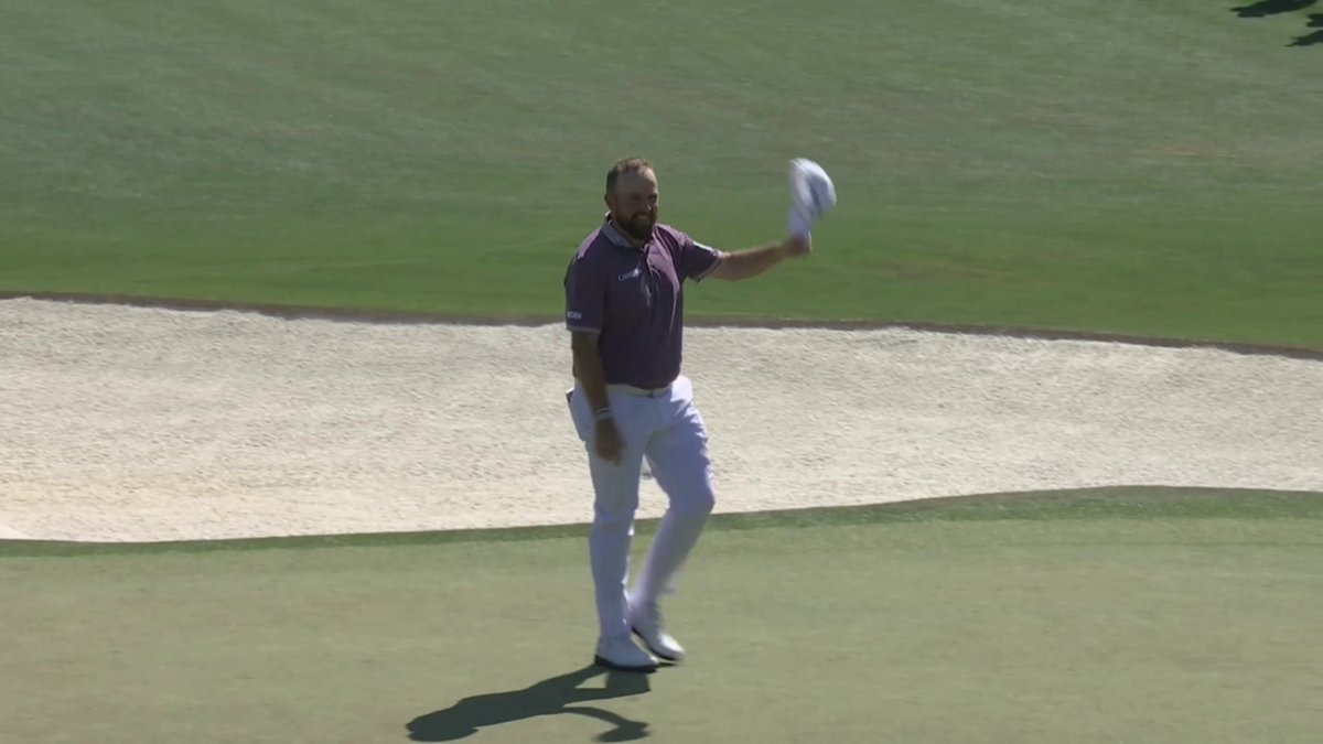SHANE LOWRY HOLE-IN-ONE‼️ He becomes the seventh player in Masters history with an ace on the sixth hole 👏