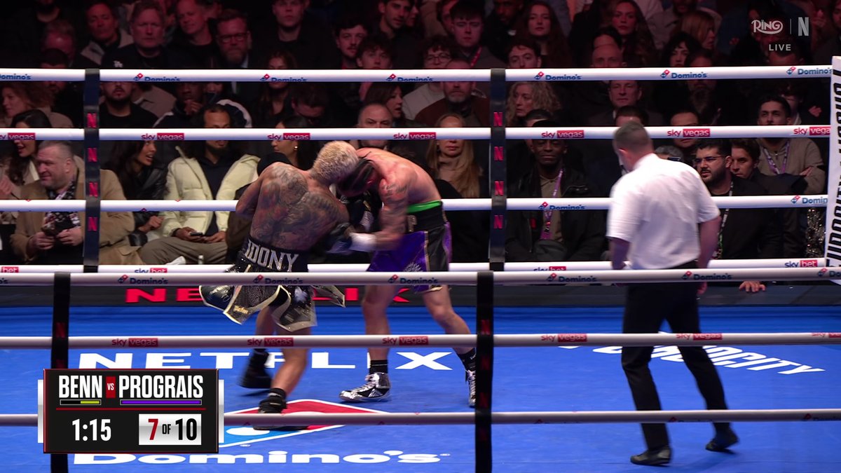 These Conor Benn body shots on Regis Prograis are VICIOUS 😮💨 #FuryMakhmudov is LIVE on Netflix!