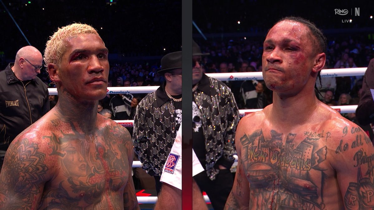 Conor Benn beats Regis Prograis by unanimous decision. Spirited effort from Prograis, but Benn overcomes cuts to both eyes to get the win.