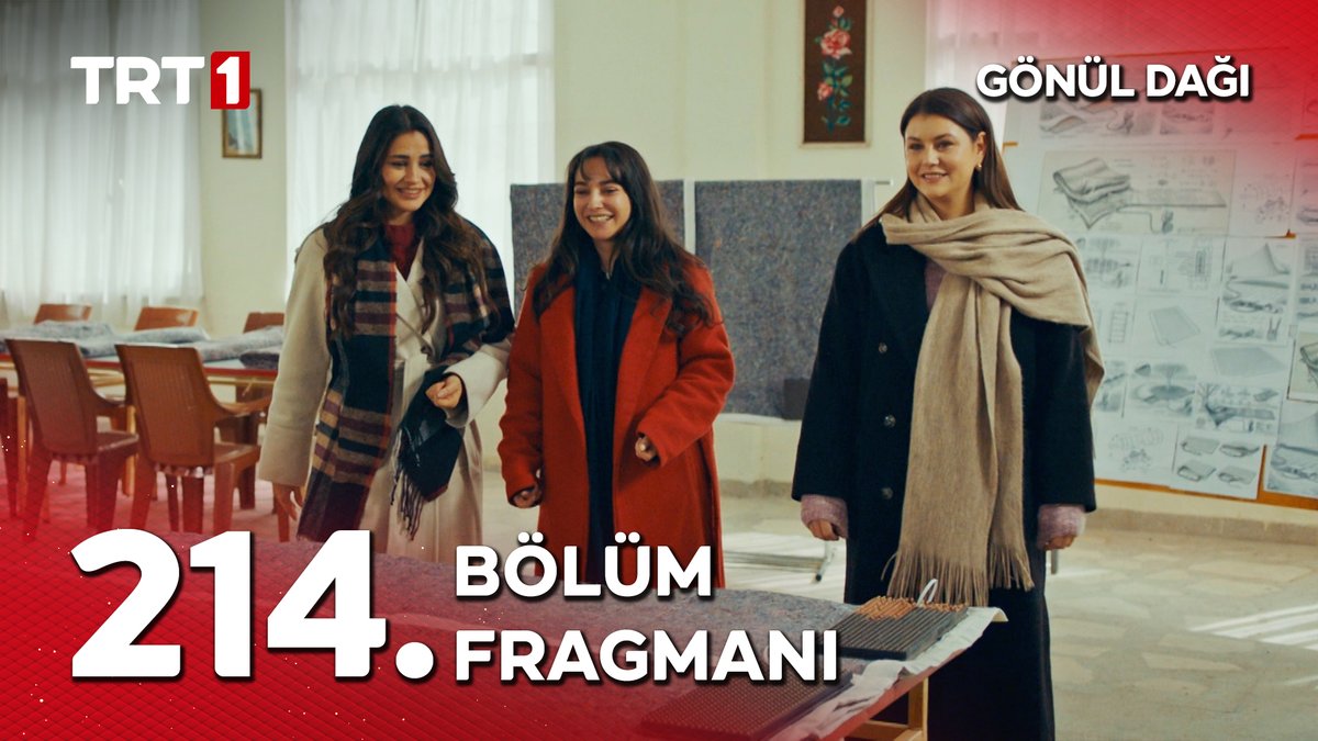 "Onların zamanları yoksa bizim var. Biz yapalım." 214. Bölüm Fragmanı Gönül Dağı yeni bölümüyle cumartesi saat 20.00’de TRT 1’de! TRT 1