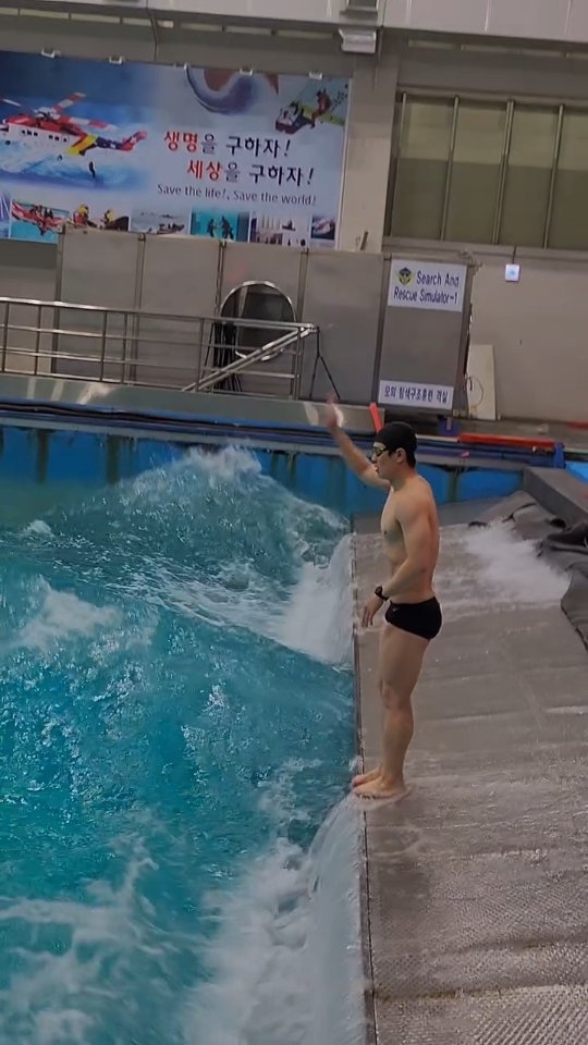 If you swim in oceans you can do this