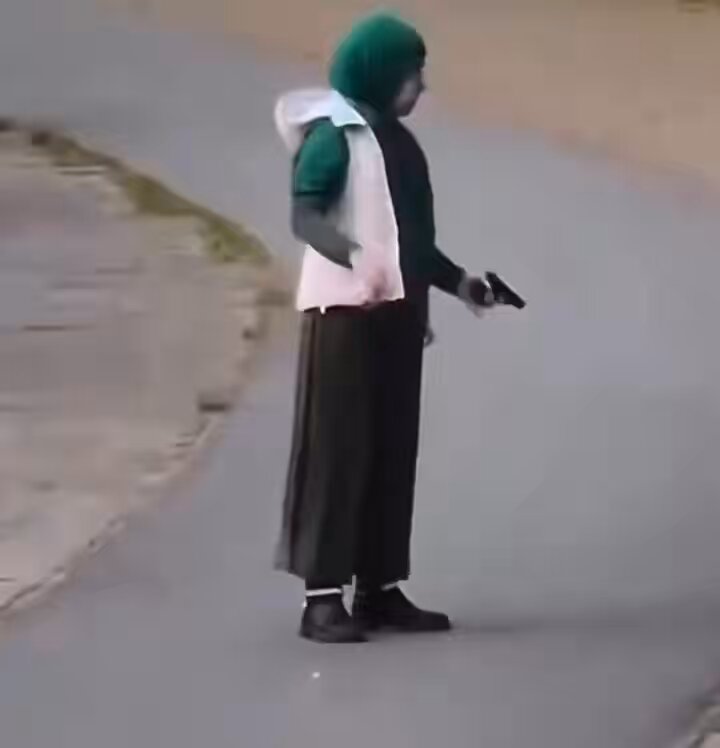 Demography is destiny. This is Germany, where shooting blanks at people in the middle of the street is treated like a game.