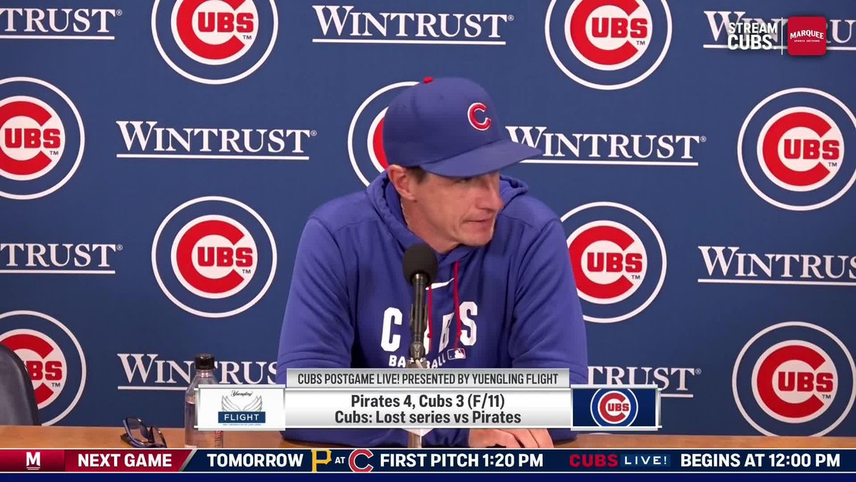 "It's gonna turn, it's gonna happen." Craig Counsell is confident the Cubs will turn the corner offensively.