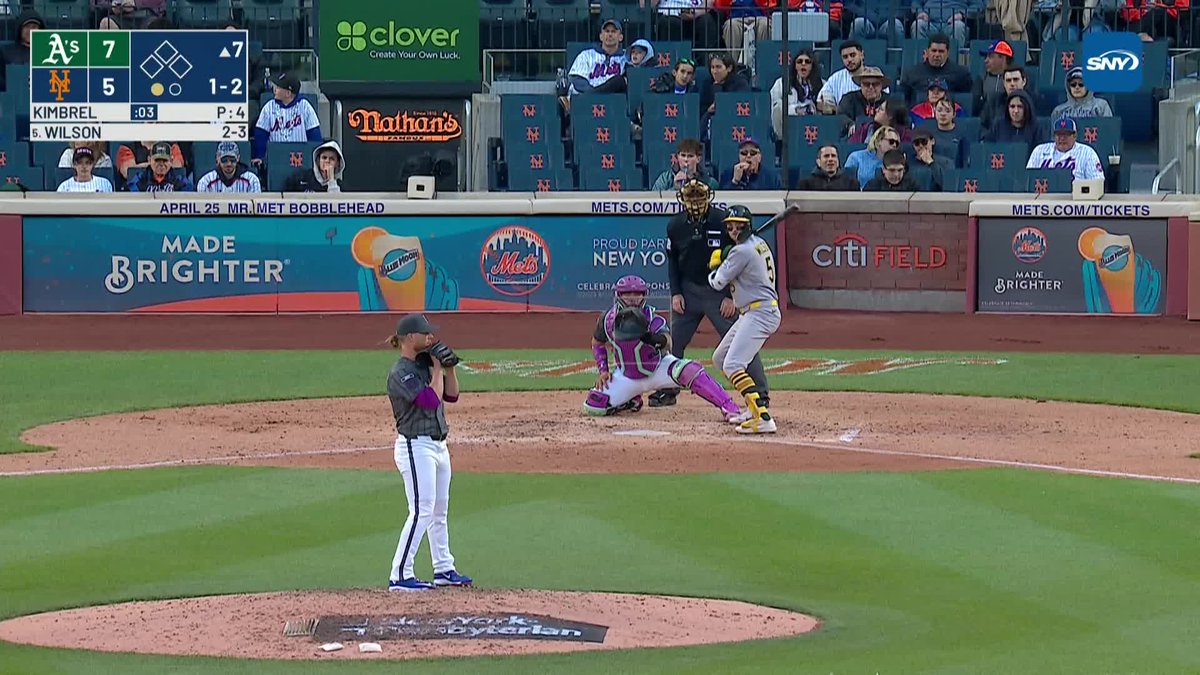 A scoreless inning for Craig Kimbrel in his Mets debut!