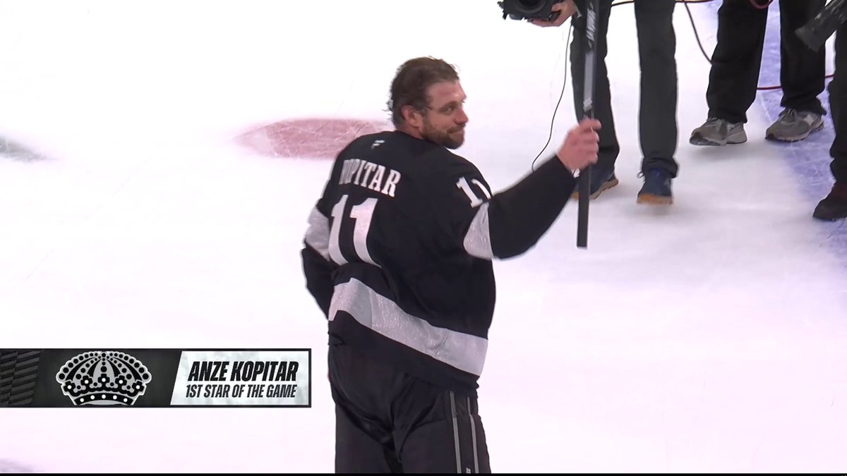 Tonight's First Star: Anze Kopitar ⭐️