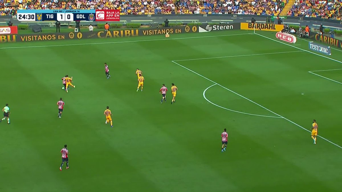 ¡Así fue el golazo de Daniel Aguirre con el que empatamos el partido! 🤩🔥 🎥: FOX