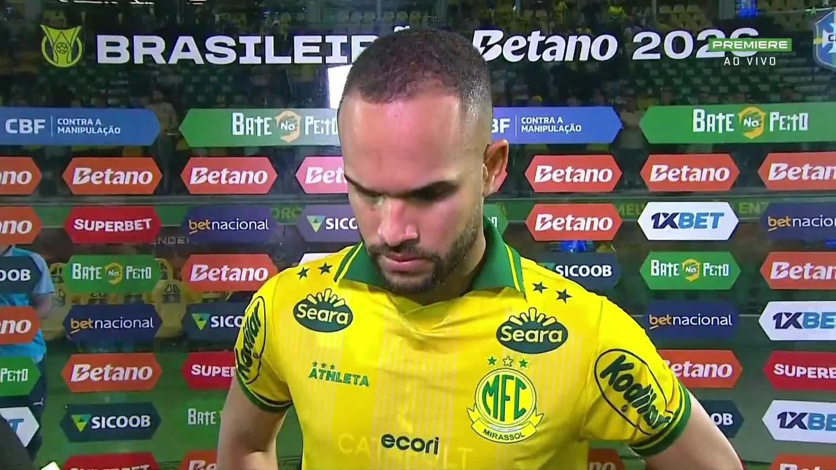 🚨 Agora! João Victor, do Mirassol, sobre a arbitragem após a derrota para o Bahia: "Ele falou que era para a gente chorar no vestiário. Isso é uma vergonha!" 🎥 Premiere | ge
