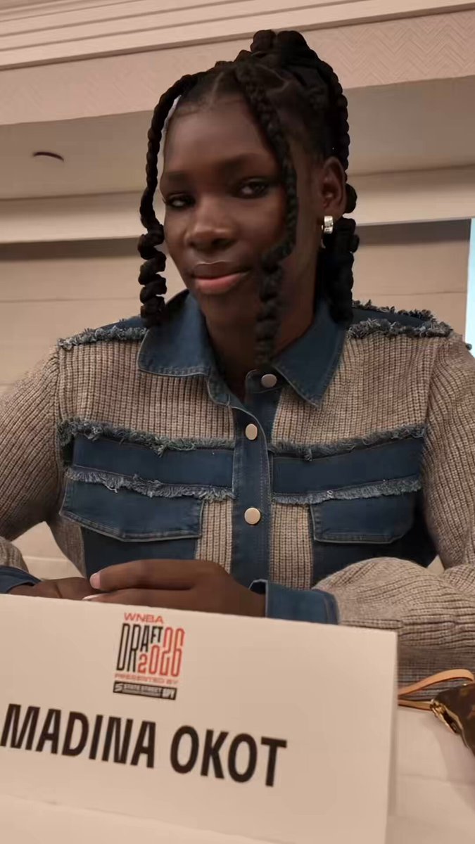 If you want to smile watch this video of South Carolina Women's Basketball’s Madina Okot ahead of the 2026 WNBA Draft 😊