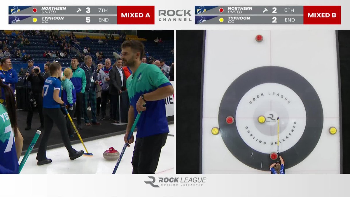 "They're sticklers, those bananas!" No chants unless both rocks go out! 📺: (🍁) / (🇺🇸) / / (🌎)