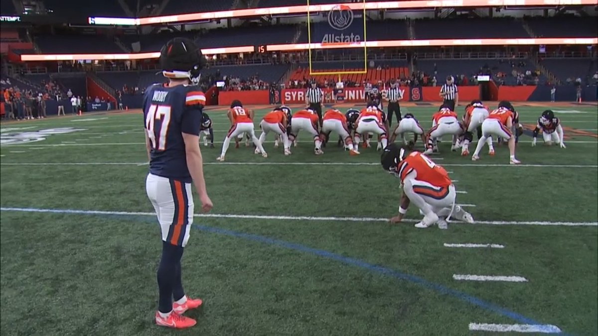 Tripp Woody from 50 yards at the buzzer to win the AmeriCU Credit Union Spring Game for the Orange team! 🙌 We're counting down the days to the opener! 🍊⏳