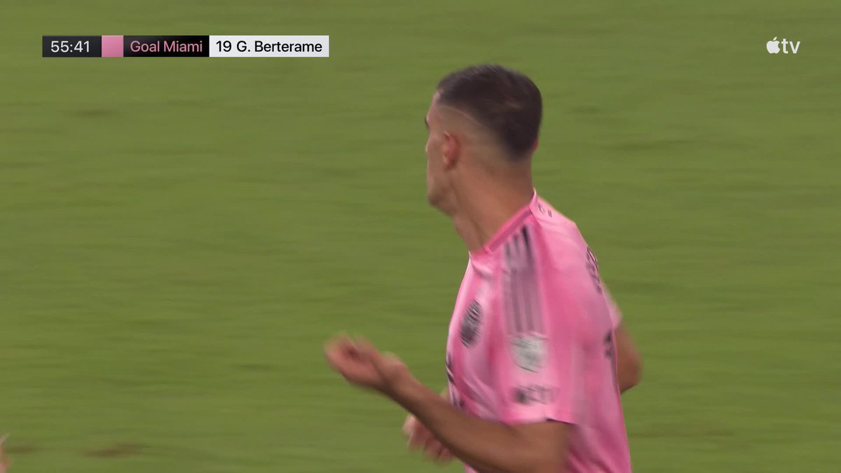 🤯🇺🇸 EL PRIMER GOL DE GERMAN BERTERAME EN LA MLS TRAS LA CONDUCCIÓN DE MESSI.