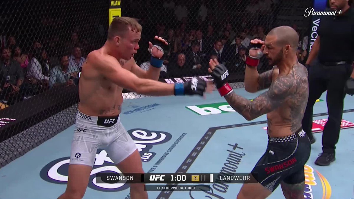 It doesn’t get better than that. Flawless performance from Cub Swanson. The end of an era 🐻