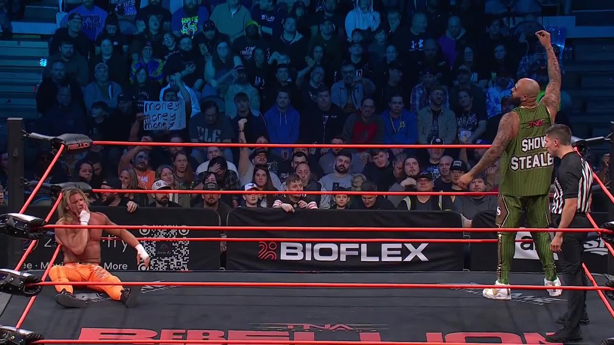 .Bernie Kosar is not backing down from A.J. FRANCI$ 💰! WATCH #TNARebellion on TNA+: