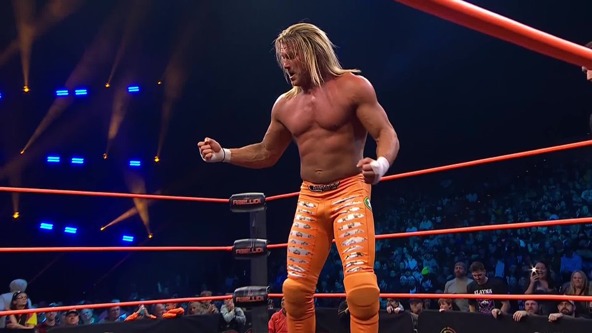 Nic Nemeth pays tribute to John Cena with the You Can't See Me and Attitude Adjustment to AJ Francis at TNA Rebellion! 🙌