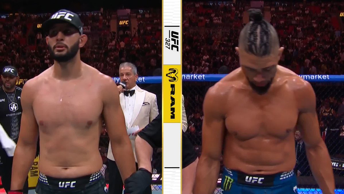 Dominick Reyes defeats Johnny Walker by split decision #UFC327