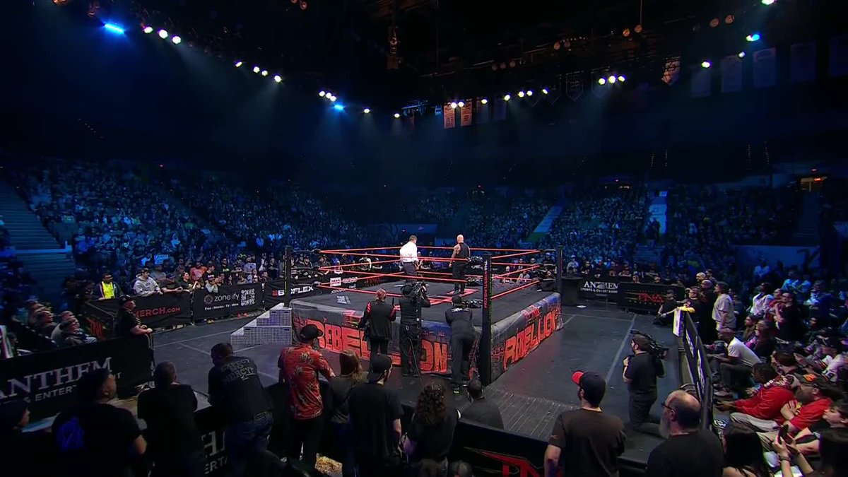 EC3 challenged Eric Young to a match this Thursday on iMPACT “AMC because ECM3… that makes sense.” #TNARebellion