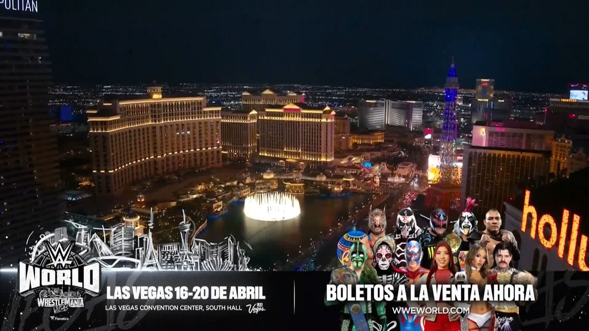 Lucha Libre AAA estará presente en WWE World con tus superestrellas favoritas, adquiere tus boletos en 👉 👈 y no te lo pierdas 🤩