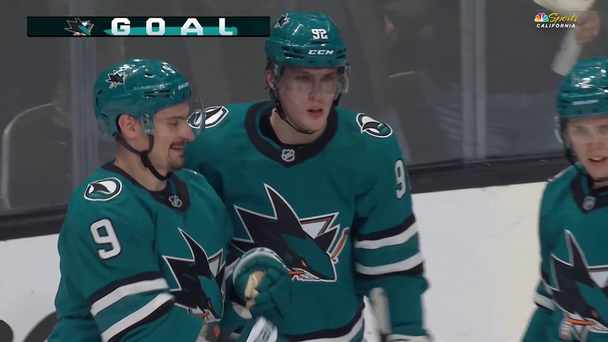 RIGHT OFF THE DRAW! 👀 Macklin Celebrini feeds Igor Chernyshov to open the scoring! 📺: Sportsnet or stream on Sportsnet+ ➡️