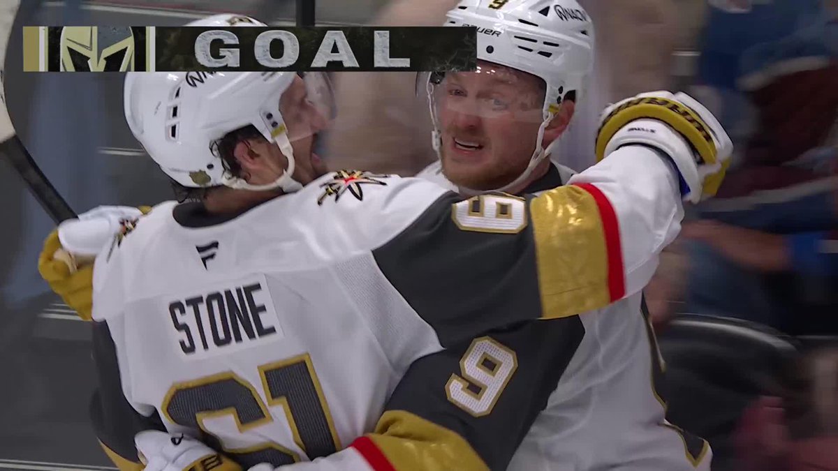 EICHEL WINS IT IN OVERTIME TO PUNCH VEGAS’ TICKET TO THE PLAYOFFS 🎟️