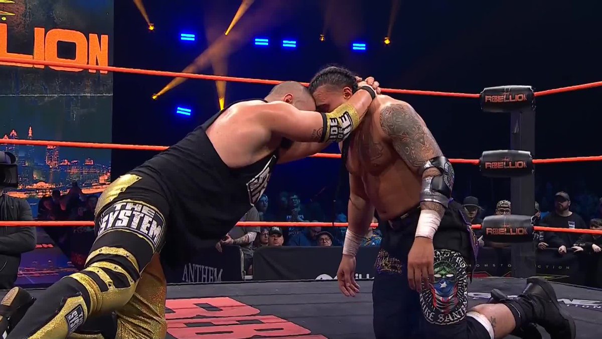 .LISH messed up by showing her true colors at #TNARebellion! MOOSE™️ Mike SANTANA🇵🇷 Edward Edwards WATCH #TNARebellion on TNA+: