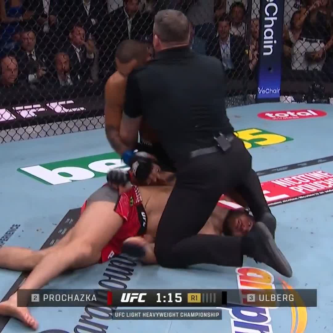 アルバーグがイリーに1RKO勝ち！王座獲得！ #UFC327