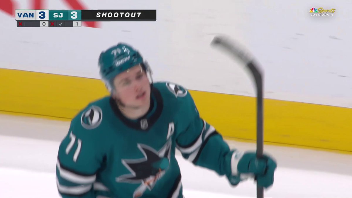 How about Macklin Celebrini scoring in the shootout?! 😮