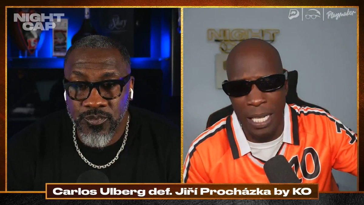 Carlos Ulberg's INSANE KNOCKOUT vs Jiří Procházka after suffering a lower leg injury 🤯 Why would Jiří "show mercy" in the octagon?! shannon sharpe | Chad Johnson | #Nightcap