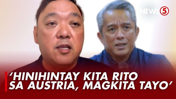 ''WAG MO 'KONG ARESTUHIN' Iginiit ni dating presidential spokesperson Harry Roque na labag sa batas kung aarestuhin siya sa bisa ng ilalabas umanong red notice ng Interpol laban sa kanya. May mensahe pa siya kay Interior Sec. Jonvic Remulla na aniya'y gustong humuli sa kanya. For more latest stories, visit us at