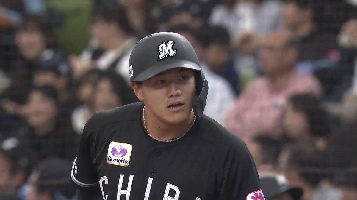 流石の一振り✨ 千葉ロッテ 西川史礁 選手が9回に先制タイムリーヒットを放つ👏 👇ライブ配信はこちら