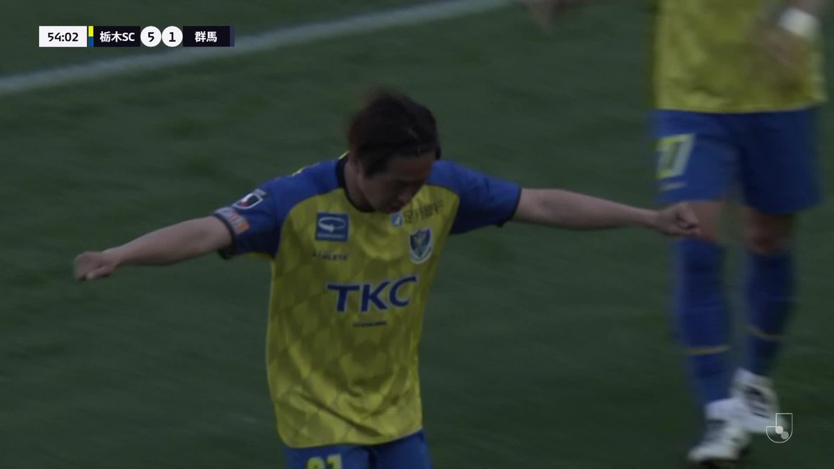 中野克哉がこの日2点目✨️ 🎦 ゴール動画 🏆 明治安田J2・J3百年構想リーグ 地域リーグラウンド 第10節 🆚 栃木SCvs群馬 🔢 5-1 ⌚️ 54分 ⚽️ 中野 克哉(栃木SC) #Jリーグ
