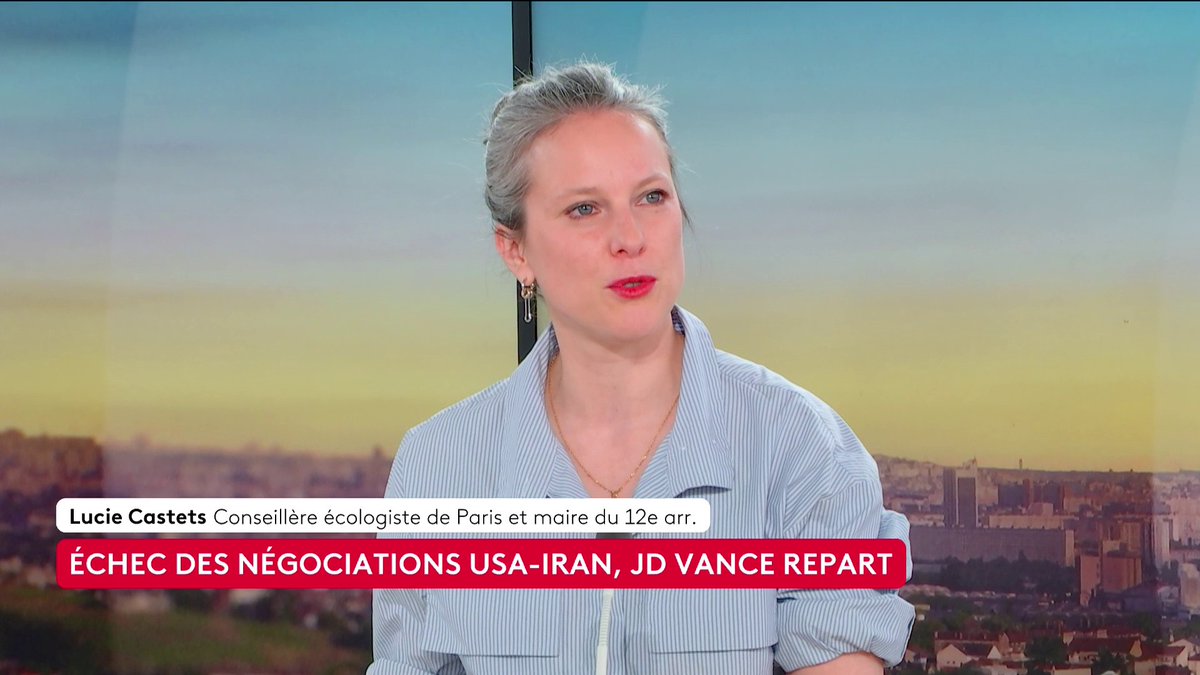 “Il faut envisager des sanctions pour Israël, du fait de la situation au Liban et de la situation à Gaza“, déclare Lucie Castets, conseillère écologiste de Paris et maire du 12e arrondissement. #canal16