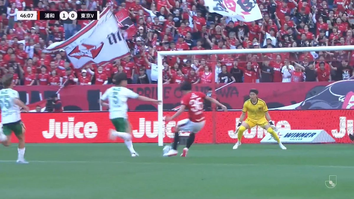 #マテウスサヴィオ のスルーパスから #肥田野蓮治 が抜け出してゴール。 #UrawaRedDiamonds #urawareds #浦和レッズ #matchplayback #WeareREDS #Jリーグ #サッカー