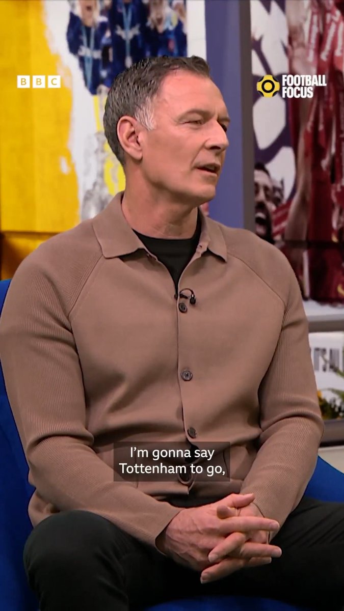 Chris Sutton thinks Tottenham will be relegated from the Premier League this season ⚪⬇️