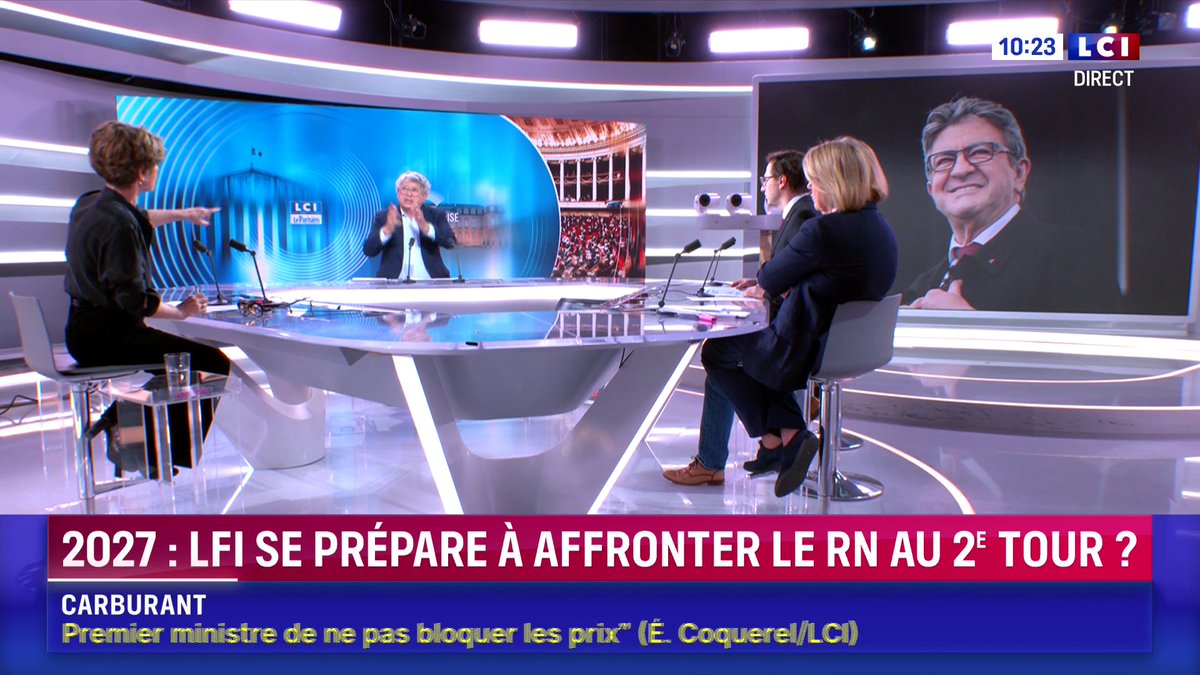 🔴🗣️ "Je pense que le système est à bout de souffle (...) Plein de gens pensent que" LFI "est le plus mauvais candidat de second tour" de la présidentielle "mais qui, eux, sont incapables d'être au 2nd tour" : Eric Coquerel 📺 #EnTouteFranchise avec Elizabeth Martichoux ⬇️