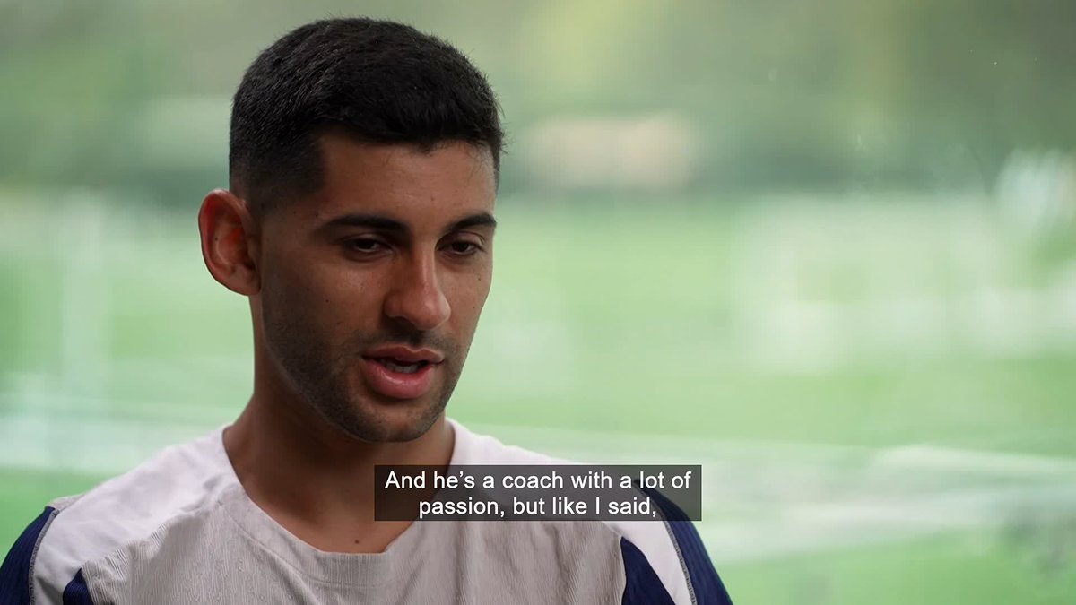 "You can already see the difference on the pitch" 📈 Roberto De Zerbi has made an immediate impact at Spurs, says Cristian Romero 🎙️