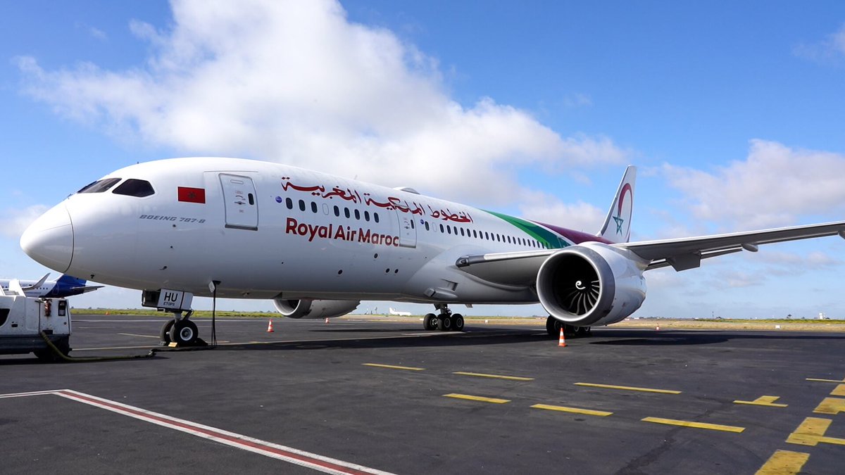 🇲🇦✈️ Royal Air Maroc reçoit un Boeing 787-8 Dreamliner et bat un nouveau record de flotte