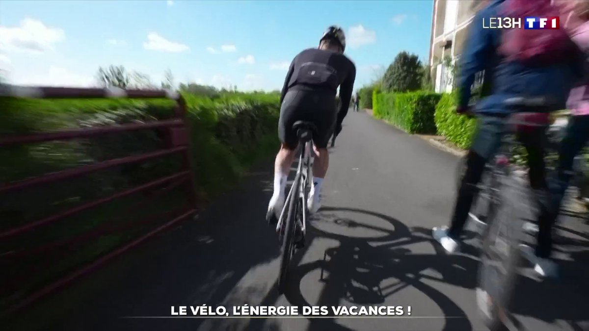 🚴 Avec 22 000 kilomètres de pistes aménagées, la France est la première destination de tourisme à vélo : regardez le reportage de Suzanne Prez tourné ce dimanche matin par Antoine Santos en Normandie 📺 #LE13H de TF1 présenté par Anne-Claire Coudray