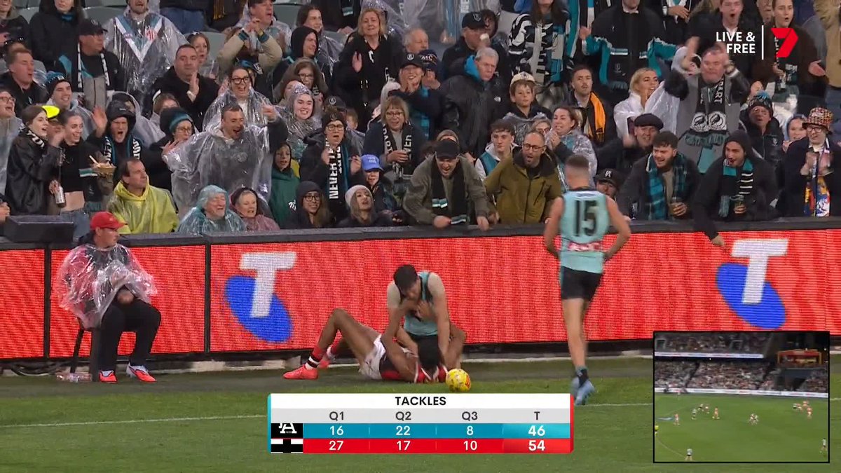 Zak v Nas 🍿 #AFLPowerSaints