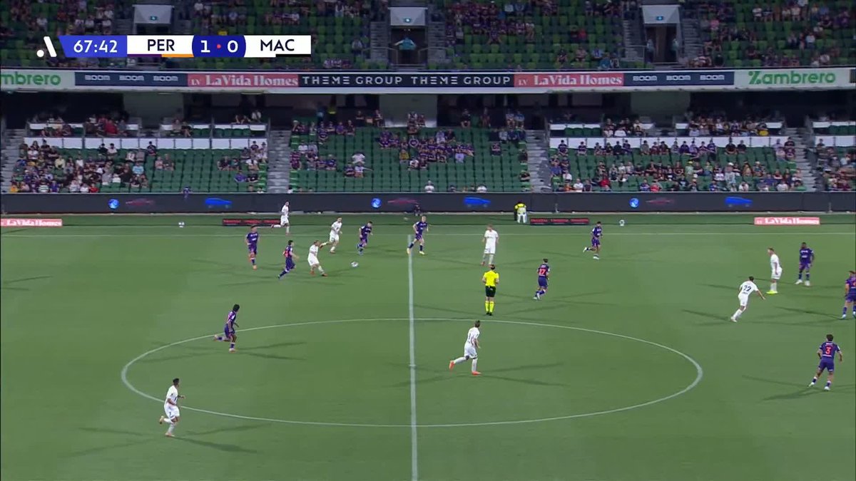 💥 Luke Vickery scores his FIFTH A-League goal of the season with this weak-foot thunderbolt! 🚀
